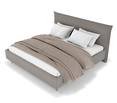 Спальное место 200х200, с подъемным механизмом, ткань Ultra Grey