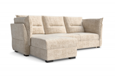 Диван-кровать, набор 3, ткань Плюш Cream