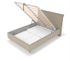 Спальное место 140х200, с подъемным механизмом, ткань Инфинити Humus