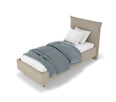 Спальное место 90х200, с подъемным механизмом, ткань Инфинити Humus